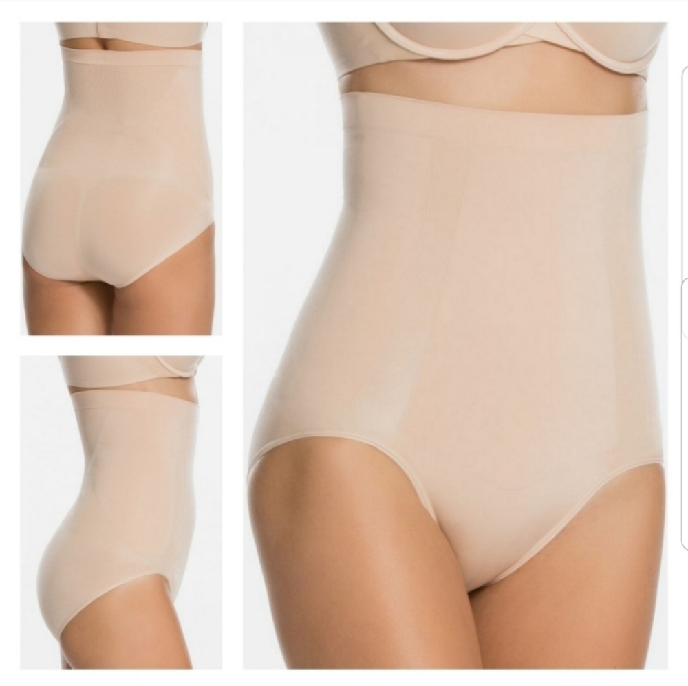 Spanx Oncore High-Waisted Brief In Soft Nude - image 1